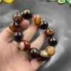 Bracelet en agate sardonyx brin 18 mm