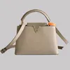 Designer Tote Bags Shoulder Bag Women Handbags Fashion Capucines Large Capacity Crocodile Skin Solid Classic Metal Real Leather 3 240125
