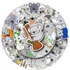 50 Stück süße Koala Cartoon Tier kreative Graffiti kreative Persönlichkeit Dekoration PVC Koffer Laptop Aufkleber