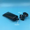 60 ml 100 ml Empty Black Plastic Tube Flip Cap Bottles Cosmetic Containers packaging 50 pcs Ldkgv