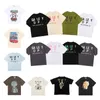 Designer Galler Tee T-shirts Casual Man Womens Tees hand-painted ink splash graffiti letters loose short-sleeved round neck clothes 33colours