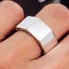 Мужское ювелирное изделие из стерлингового серебра 925 пробы в стиле хип-хоп, позолоченное круглое кольцо с бриллиантом муассанитовой огранки, обручальное кольцо для мужчин