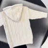 Diseñador para niños Vestidos de punto Ropa para niñas Suéteres Cárdigan Marcas de lujo Niños Tigre Negro Blanco Suéter suelto Faldas Rayas Ropa para niños pequeños