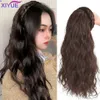 合成S xiyue long lolita twistdrill halfheadband with hairband fluffy Clip in Seamless Straight Curly 231025