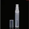 2/3/4/5ml Mini Refillable Bottle Empty Clear Plastic Fine Mist Spray Containers for Disinfectant Cleaner Hand Sanitizer Alcoholgoods Kecmc