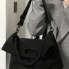 Evening Bags Large capacity Tote bag thick rope messenger versatile commuting fashion one shoulder crossbody women s 231026