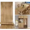 Wallpapers 6080cm brede houten sticker voor meubelbehang PVC muurstickers doe-het-zelf muren waterdichte deur keukenkast kast decor film 231026