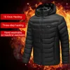 Vestes d'extérieur à capuche 19/9, débardeur chaud, Zones d'hiver, veste électrique pour hommes, manteau chaud USB M-6XL 231026