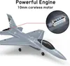 Modèle d'avion F16 4CH RC avion 2.4G 6 axes Falco télécommande avion une touche voltige aile fixe F22 RC modèle de chasseur mousse jouets pour garçons 231025