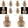 Party Masks Cosmask Halloween Scary LaTex Headbonad för ADT Costume Props Horror Funny Cosplay Mask Old Man Headgear Q0806 Drop Deliver DHLJ8