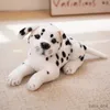 Nadziewane pluszowe zwierzęta referze pies pluszowa zabawka urocza wypchana realistyczna beagle cętkowana szczeniak lalki wystrój domu wysokiej jakości dar urodzinowy