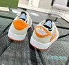 Дизайнерские кроссовки Virgil Повседневная обувь из телячьей кожи Abloh Черный Белый Зеленый Красный Синий Кожаные накладки Низкие кроссовки на платформе