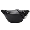 Waist Bags Women Fashion Solid Waist Fanny Pack Lady PU Leather Holiday Money Belt Wallet Bum Travel Bag Phone Pouch Style 231026