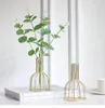 Vaser ins vindhydroponisk glasvas simulering torkad blommor arrangemang små ornament nordiskt hem vardagsrum bord yta