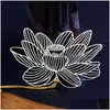Party Favor Vintage Chinese Style Golden Metal Hollow Lotus Maple Gingko Tassel Bookmark Favors And Gifts Zc0793 Drop Delivery Home Ga Dhjn0