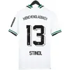 Borussia Monchengladbach Soccer Jersey Club 31 Tomas Cvancara 10 Florian Neuhaus 33 Moritz Nicolas 3 Kou Itakura 27 Rocco Reitz Franck Honorat Football Shirt