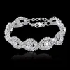 Charmarmband delysia King Women Elegant Luxury Armband Ladies Unlimited Wrist Chain Birthday Partis Color Silver 231025