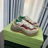 Designer rhyton paris lyxskor multicolor sneakers män kvinnor tränare vintage chaussures plattform jordgubbe mus munsko för sneaker tränare kvinnor män