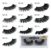 Cils de vison 3D faux cils naturels entiers maquillage doux Extension de cils maquillage faux cils Pack 3D vison cils Bu5094931