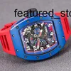 Movement watch Blue Automatic Mechanical Swiss Rm030 Ceramic Side Red Paris Limited Dial 42.7 with Insurance Card