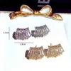 Stud Fashion Trend Ear Clips Earrings for Women Cuffs Piercing Earring Party Banquet Daily Luxury Jewelry K-pop Accessories YQ231026