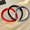 Hair Clips Fashion Pearl Hoop Sweet Blue Red Black Headband Multicolor Energetic And Cute Gentle Accessories For Women