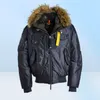 Classico di lusso di qualità invernale da uomo di marca Parajs Gobi Piumini Classic Fashion Warm Outwear Bomber Coat antivento più spesso3361342775207