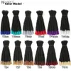 Human Hair Bulks Synthetic Dreadlocks Crochet Handmade s Pure and Ombre Reggae Braiding For Afro Men Women 231025