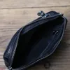 Waist Bags Genuine Leather Men's Mobile Phone Waist Bag Top Layer Cowhide Multifunctional Coin Card Holder 6.7 Inch Mobile Phone Bag NZPJ 231026