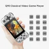 Game Controllers Joysticks POWKIDDY Q90 Retro Handheld Game Player 3.0 inch IPS LCD Retro Classic Handheld 2000 Games Video Player Game Console 231025