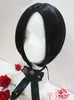 Impreza dostarcza nana oosaki czarne krótkie proste fryzury centralne rozstanie ciepła odporna na włosy cosplay cosplay peruka darmowa czapka