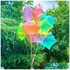 Balloon 18Inch Heart Star Shaped Balloons 2023 Birthday Valentines Day Love Balls House Garden Decoration Baby Shower Gifts Party Supp Dhchy