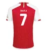 23 24 25 Saka Soccer Jerseys G.Jesus Rice Smith Row Fans Plound