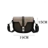 Evening Bags Saddle Small Crossbody For Women Winter Trend Luxury Designer PU Leather Shoulder Bag Ladies Handbags And Purses