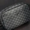Sacos de cintura de couro de luxo crossbody homens design de moda xadrez bolsa de ombro negócios mensageiro mens bolsa satchels tote bolsa 231026