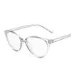 サングラスフレームビンテージ猫の眼鏡フレーム女性眼鏡眼鏡透明レンズアンチブルーライトアイウェアスペクタクル