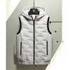 Men's Vests Arrival Oversize Hooded Down Padded Vest Plus Size Thickened Winter Warm Sleeveless Jacket