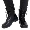 Boots Men's Army Boot Military Special Force Tactical Boots Anti-Smash Steel Toe Work Safety Shoes Warm Wool Winter Shoe Zipper Botas 231026