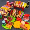 Mutfaklar Yemek Simülasyonu Oyun Mutfak Barbekü Et Şokları Çocuklar İçin Set Oluşmak Barbekü Izgara Oyuncakları Oyun Ev Yemek Oyunları Oyuncak Hediyeleri231026