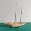 Aircraft Modle 1 87 Ben Jamin W Latham Sailing DIY Ship Assembly Model Classical Wooden Boat Decoration Wood 231026