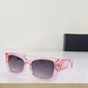 Okulary przeciwsłoneczne Trendy mody damski 2023 Cat Eye Eleganckie okulary dla kobiet projektantów pudełka Uv400