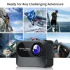 Weatherproof Cameras 1080P HD WiFi Action Camera 20 Inch Screen 10M 170D Underwater Body Waterproof Camcorder Sport Helmet Video Recording 231025