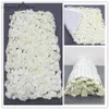 3D creatieve bloem muur gemaakt met stof worden opgerold kunstbloemstuk bruiloft achtergrond muur decor hortensia Rose239G