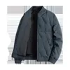 autumn and winter 2023 new standing collar down coat mens fashion warm baseball collar lightweight warm down coat jacket
