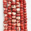 Loose Gemstones 8 12MM-10 12-14 16MM Carved Punpkin Shape White Red Old Coral Natural Gemstone Beads For Jewelry Making DIY