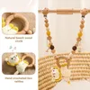 Mobiles # bébé en bois Crochet poussette jouets suspendus hochet berceau cloche animaux Mobiles Gym pendentifs cadeaux enfants 231026