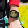 Zegarek na rękę męskie zegarek Electronic Solid Kolor Pasek wielofunkcyjny sportowy sportowy hydroofowy
