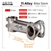 Tito Ultralight Titanium Bike Stem Mtb Mountain Road Bicycle HandleBar Stem 25.4mm/31.8mm x長さ50/60/70/80/90/100/110/120mm