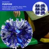 Cheerleading 6 st handblomma glitter cheerleaders pompoms mini accessoarer spirited dance plast jublande rekvisita 231025