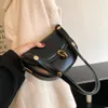 Evening Bags Saddle Small Crossbody For Women 2023 Trend Luxury Designer PU Leather Shoulder Bag Ladies Handbags And Purses 231026